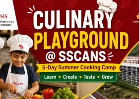 Playground at SymbiChef culinary school
